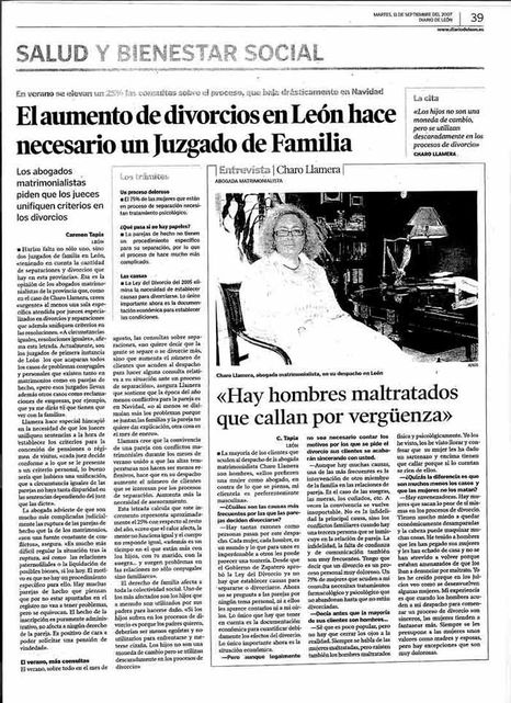 Charo Llamera Abogada Matrimonialista articulo de prensa 4